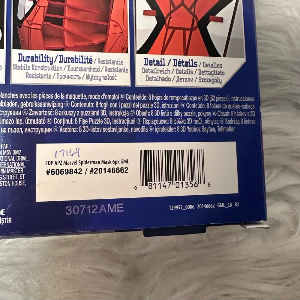 Spider-Man 3d Model Kit/Puzzle